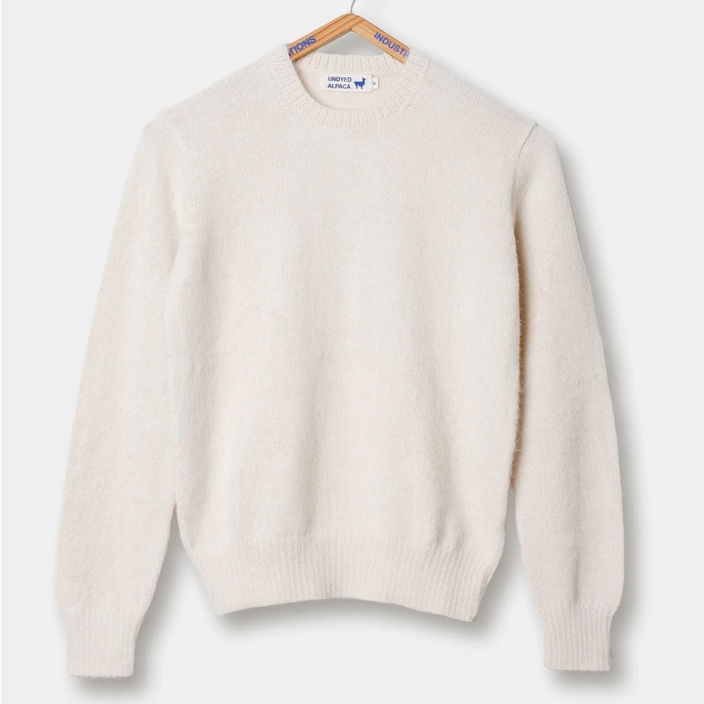 Undyed Alpaca Sweater